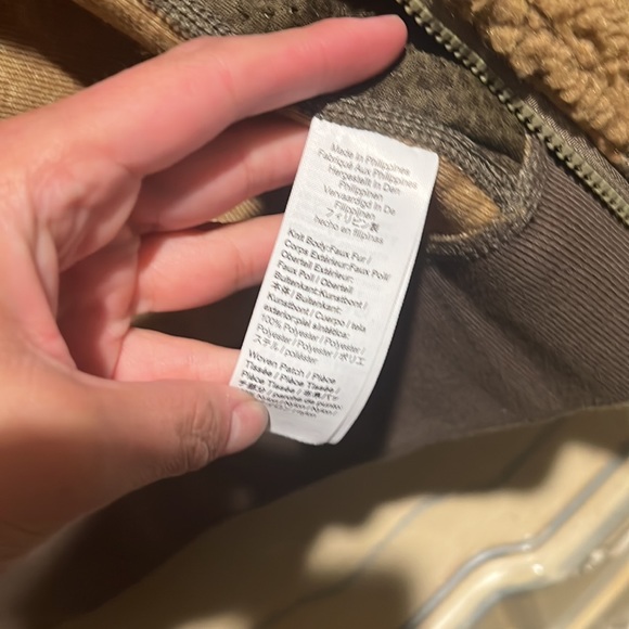 J. Crew Wallace and Barnes Sherpa brown jacket - Picture 6 of 8